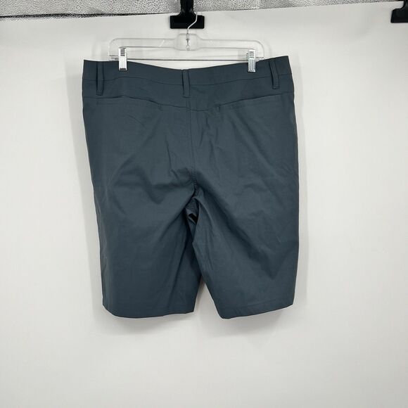 Mens Chaps Gray Golf Shorts Regular Fit 36 Casual Summer Preppy - Picture 2 of 9